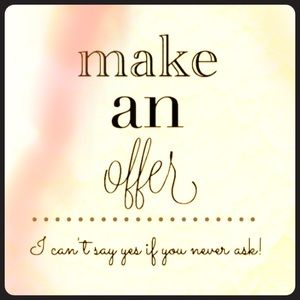 Make an offer today! Open to all negotiations😊